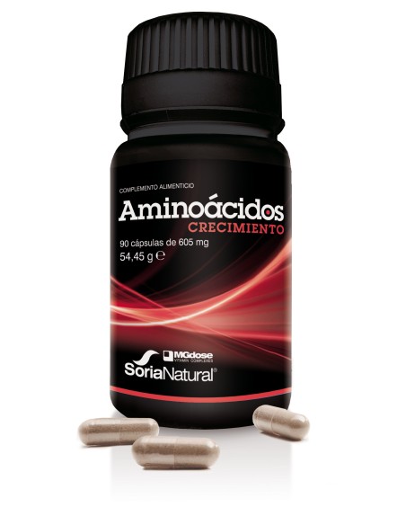 Pack 3X2 Aminoacidos Crecimiento 90 X 605 Mg de Suplementos