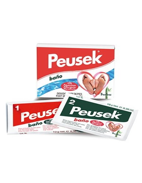 Peusek Baño Antitranspirante Pies 2Sbrs. de Peusek