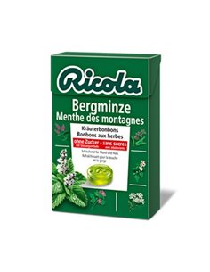 Caramelos mentol sin azucar 50 g Ricola