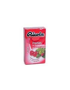 Perlas de hierbas fresa sin azucar 25 g Ricola