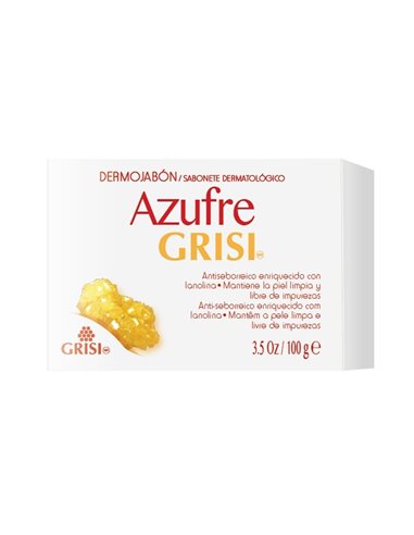Dermojabon Azufre 100Gr. de Grisi