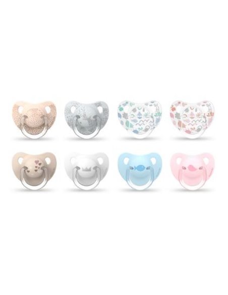 Chupete Clasico Sili Anat 0-6 M 2 Unidades de Suavinex