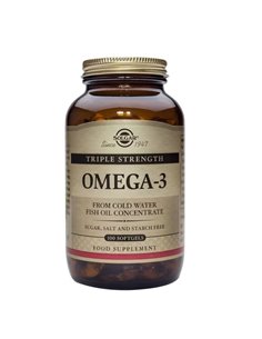Omega 3 Triple Concentracion 100Cap.Blandas de Solgar