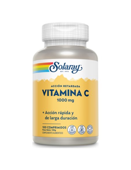 Vitamina C 1000Mg.100Comp. de Solaray