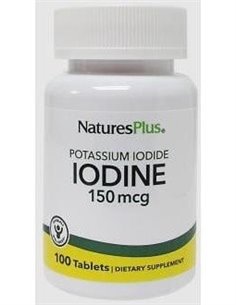 Iodine Yoduro Potasico 100Comp. de Natures Plus