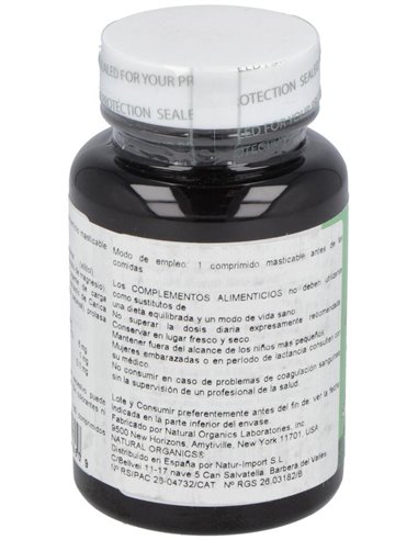 Papaya Enzime 180Comp. Masticable de Natures Plus