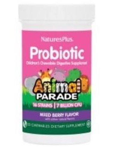 Animal Parade Probiotic 30Comp Mastic. de Natures Plus