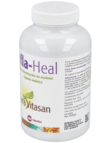 Infla Heal 180Cap. de Sura Vitasan