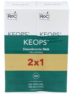 Pack Roc Keops Deo Stick Piel Normal 2X40Ml. de Roc