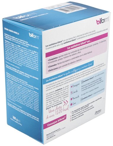 Biform Crema Vainilla 6Sbrs de Dietisa (Dielisa)