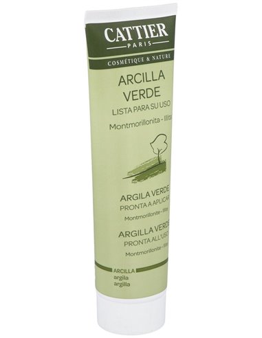 Arcilla Verde 400G Lista Para Usar de Cattier