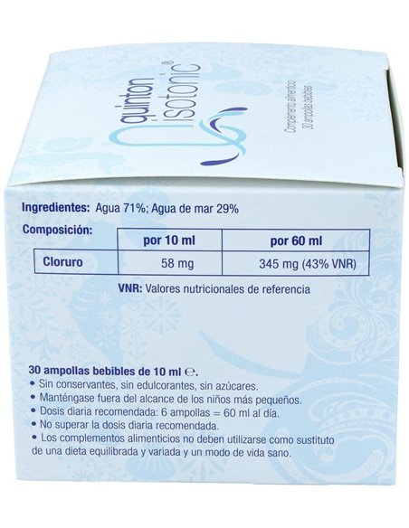 Quinton Isotonico 30Amp.Beb. de Quinton