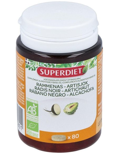 Rabano Negro+Alcachofa 80Comp. de Superdiet