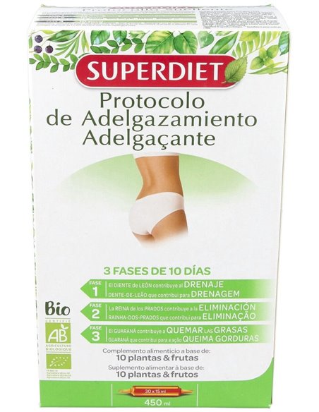 Protocolo Adelgazante 30Amp. de Superdiet