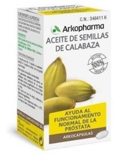 Aceite De Semillas De Calabaza 50Arkocapsulas.Bio de Arkopharma