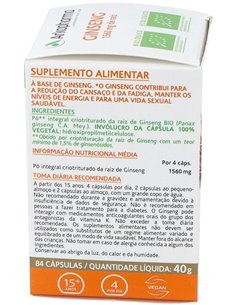 Ginseng 84Arkocapsulas. Bio de Arkopharma