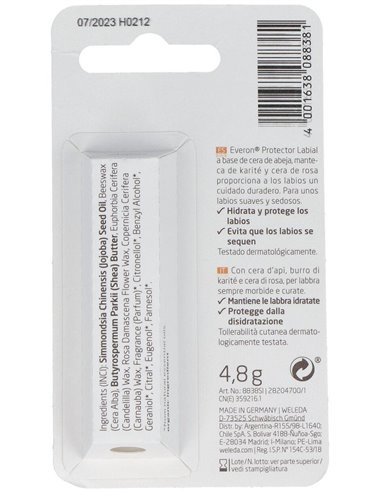Everon® Protector Labial 4,8g (Unitario)  de Weleda