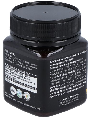 Miel De Manuka Iaa5+ 250Gr. de Comptoirs & Compagnies