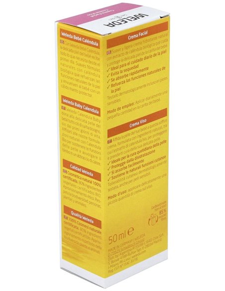 Crema Facial De Calendula Bebe 50Ml. de Weleda