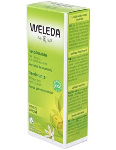 Desodorante Citrus 100 Ml de Weleda