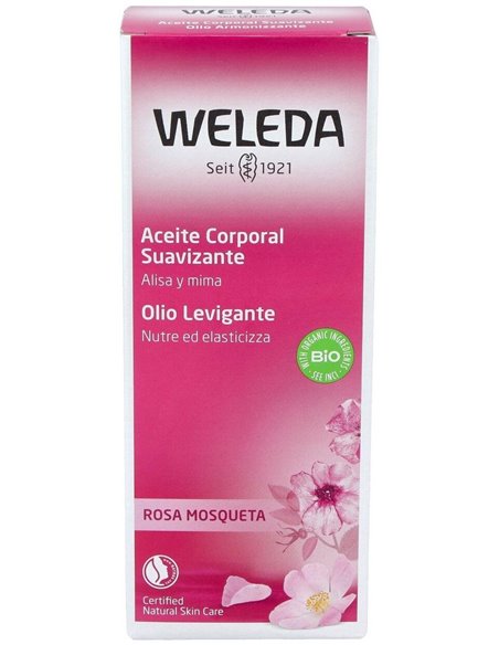 Aceite Corporal Suavizante de Rosa Mosqueta 100ml  de Weleda