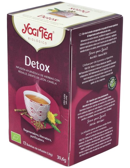 Yogi Tea Detox 17Infusiones de Yogi Tea
