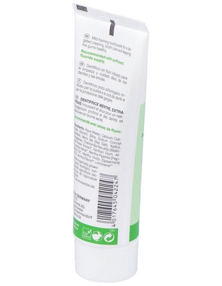 Dentifrico Extra Fresco Menta Daily Care 75Ml. de Logona