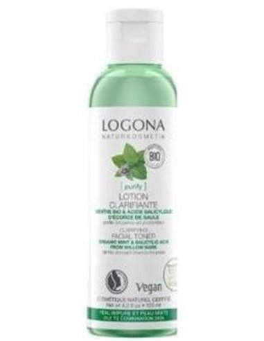 Tonico Purificante Menta-Acido Salicilico 125Ml. de Logona