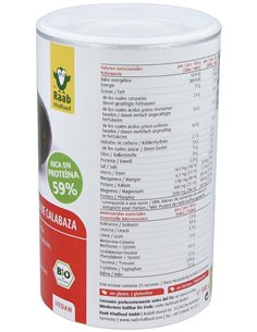 Proteina De Pepita De Calabaza 500Gr. Bio Sg Vegan de Raab Vitalfood