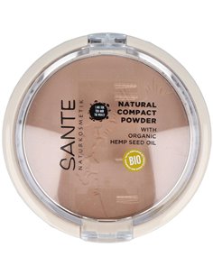 Maquillaje Compacto 02 Neutral Beige 9Gr. de Sante Naturkosmetik