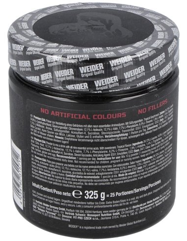 Weider Premium Eaa Zero Tropical 325Gr. de Weider