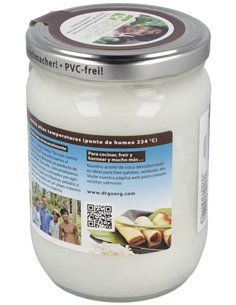Aceite De Coco Premium Para Cocinar 500Ml. Bio de Dr. Goerg
