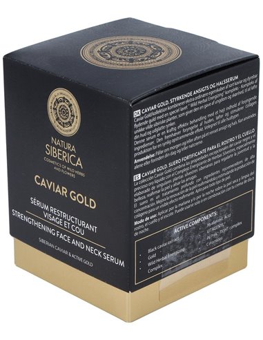 Caviar Gold Serum Reafirmante Rostro-Cuello 30Ml. de Natura Siberica