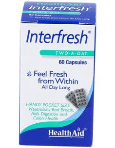 Interfresh 60 Cáps de Health Aid