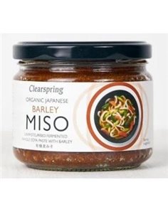 Barley Miso (Cebada) No Pasteurizado Bio 300 g  de Clearspring
