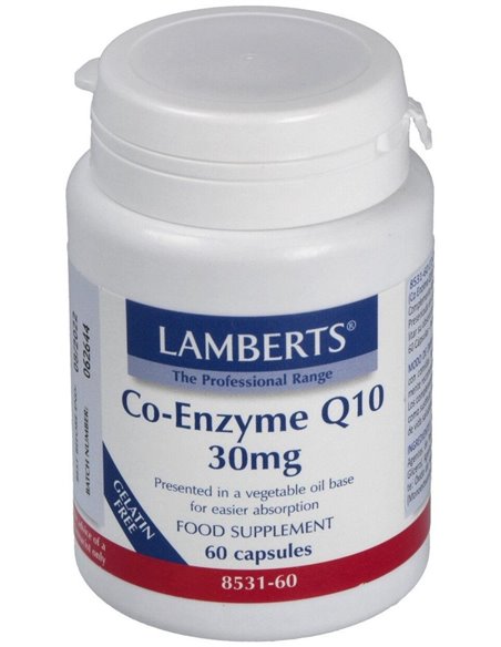 Coenzima Q10 30 mg 60 Caps. de Lamberts
