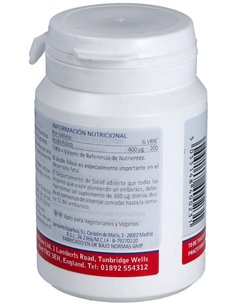 Ácido Fólico 400 µg 100 Tabs. de Lamberts