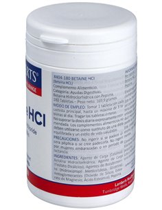 Betaína HCl 324 mg y Pepsina 5 mg 180 Tabs. de Lamberts