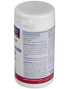 Nicotinamida 250 mg (Vitamina B3) de Lamberts
