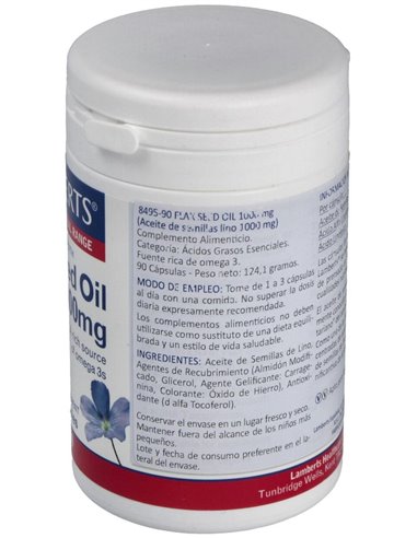 Aceite de semillas de Lino 1000 mg de Lamberts