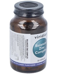 Balanced Zinc Complex 30Cap.Veg. de Viridian