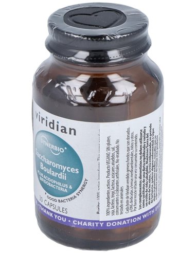 Synerbio Saccharomyces Boulardi 30Cap.Veg. de Viridian