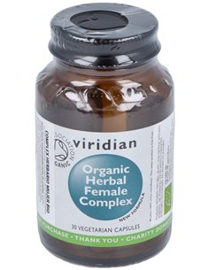 Complex Herbario Mujer 30Cap.Veg. Bio de Viridian
