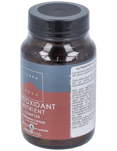Nutrientes Antioxidantes Complex 50 Vcáps de Terranova