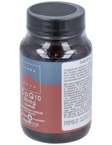 Coq10 30 Mg Complex 50 Vcáps de Terranova