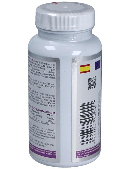 Vit D3 + K2 60Comp. de Airbiotic