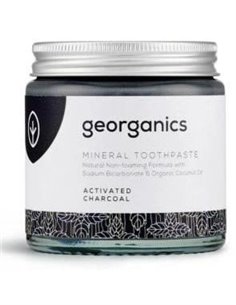 Dentifrico Mineral Carbon Activado Crema 120Ml. de Georganics