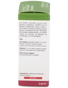 Esencia Helicriso 5Ml. Bio de Physalis