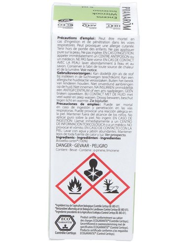 Incienso Aceite Esencial Bio 5Ml. de Pranarom Aceites