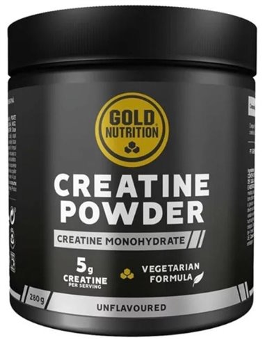 Creatine Powder Creapure 280Gr. de Gold Nutrition